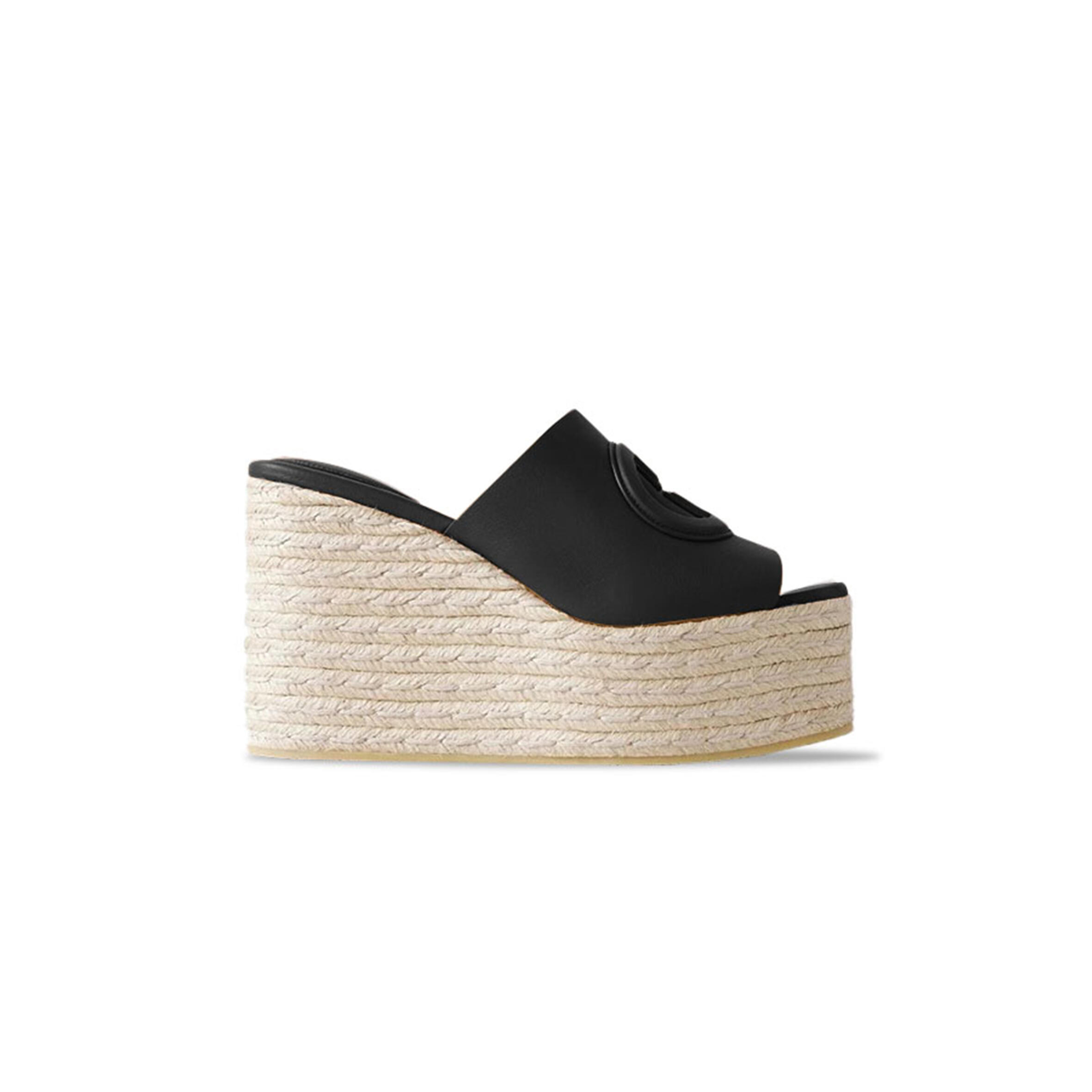 GUCCI WOMEN'S INTERLOCKING G SANDAL 817212